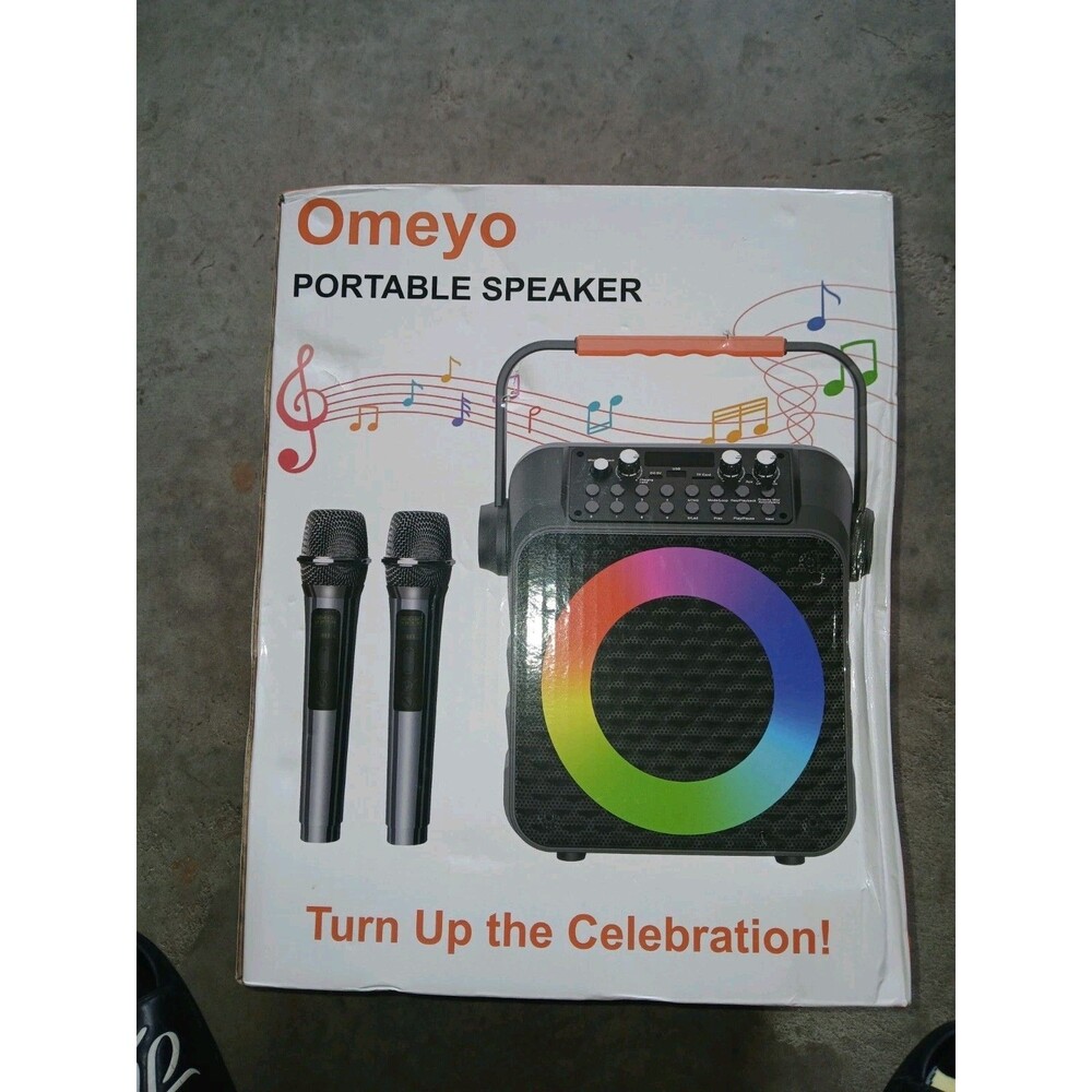 Portable Speaker With Microphones Omeyo
